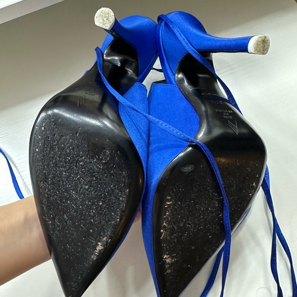 THE ATTICO blue heels shoes 7.5 - Picture 4 of 8